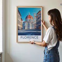 Florence Poster | Italy Wall Art | Cathedral Decor