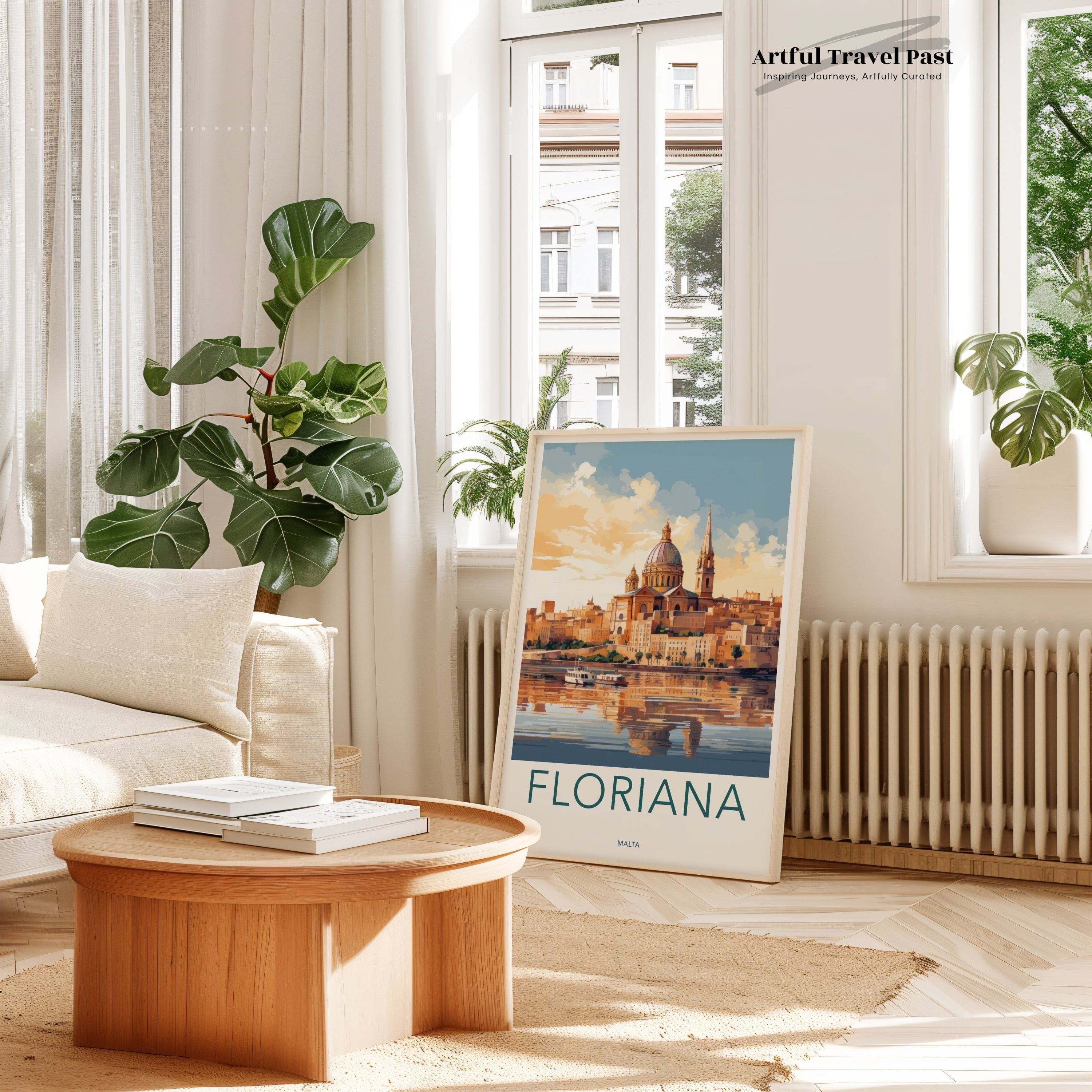 Floriana Poster - Malta Wall Art