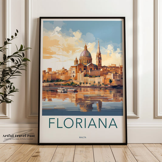 Floriana Poster - Malta Wall Art