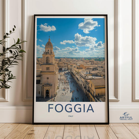 Foggia Poster - Italy Wall Art
