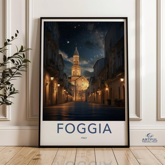 Foggia Poster - Italy Wall Art