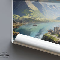 Fort William Poster - Scotland Wall Art