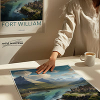 Fort William Poster | Scottish Highlands | Scotland Wall Art