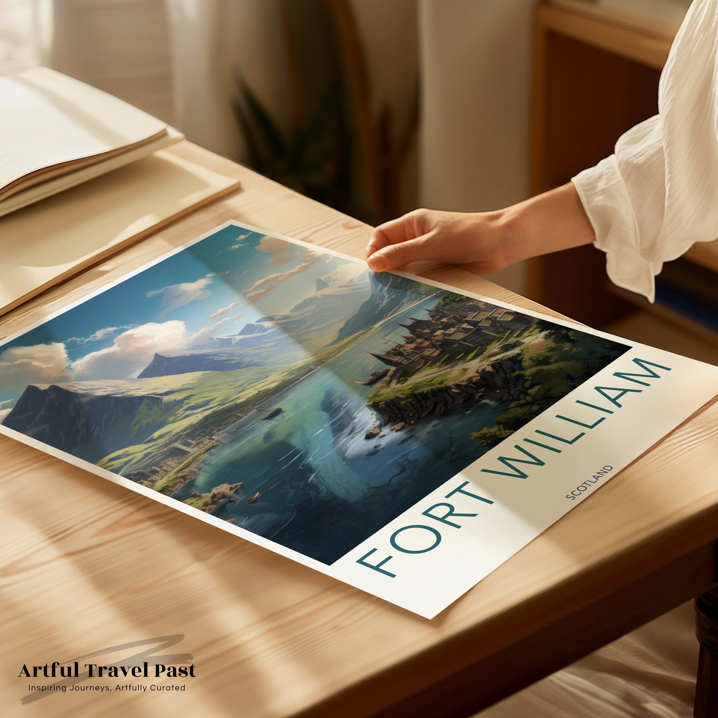 Fort William Poster | Scottish Highlands | Scotland Wall Art