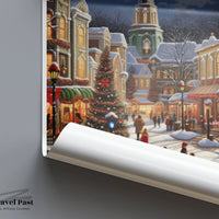 Frankenmuth Poster | Michigan Wall Art | Christmas Decor