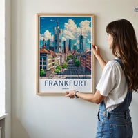 Frankfurt Germany Poster – Wall Art