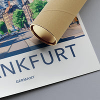 Frankfurt Poster | Germany Wall Art | Europe Decor