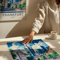 Frankfurt Poster | Germany Wall Art | Europe Decor