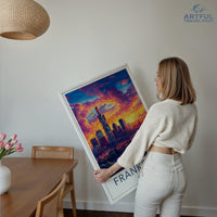 Frankfurt Poster | Germany Wall Art | Europe Decor