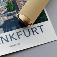 Frankfurt Poster | Germany Wall Art | Europe Decor