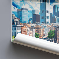 Frankfurt Poster | Germany Wall Art | Europe Decor