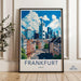 Frankfurt Poster | Germany Wall Art | Europe Decor