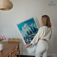 Frankfurt Poster | Germany Wall Art | Europe Decor