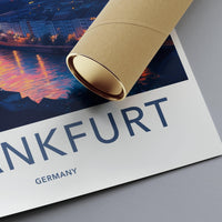 Frankfurt Poster | Germany Wall Art | Europe Decor