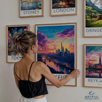 Frankfurt Poster | Germany Wall Art | Europe Decor
