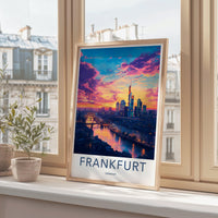 Frankfurt Poster | Germany Wall Art | Europe Decor