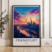 Frankfurt Poster | Germany Wall Art | Europe Decor