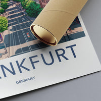 Frankfurt Poster | Germany Wall Art | Europe Decor