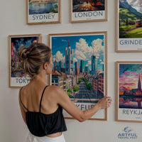 Frankfurt Poster | Germany Wall Art | Europe Decor