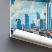 Frankfurt Poster | Germany Wall Art | Europe Decor
