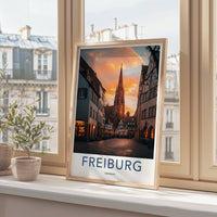 Freiburg Poster - Germany Wall Art