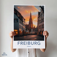 Freiburg Poster - Germany Wall Art