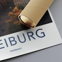 Freiburg Poster - Germany Wall Art