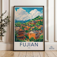Fujian Poster - China Wall Art