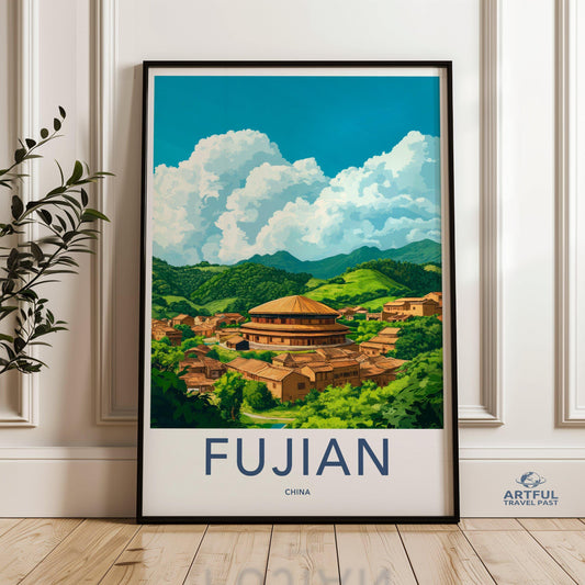 Fujian Poster - China Wall Art