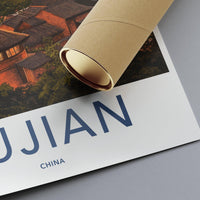 Fujian Poster | China Wall Art | Asia Decor