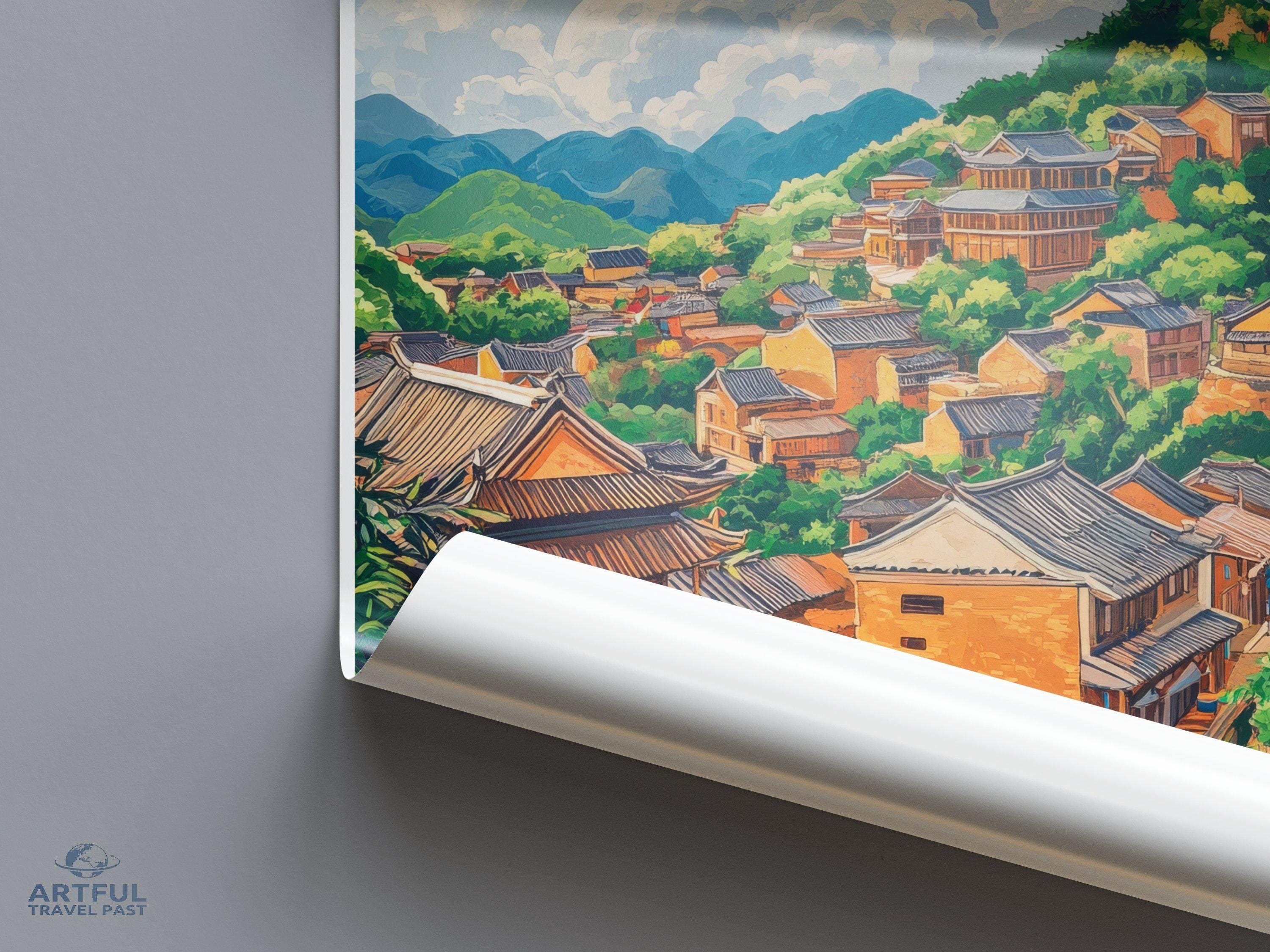Fujian Poster | China Wall Art | Asia Decor