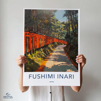Fushimi Inari Poster - Japan Wall Art