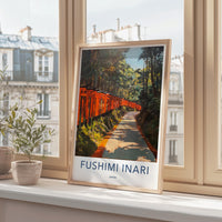 Fushimi Inari Poster - Japan Wall Art