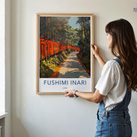 Fushimi Inari Poster - Japan Wall Art