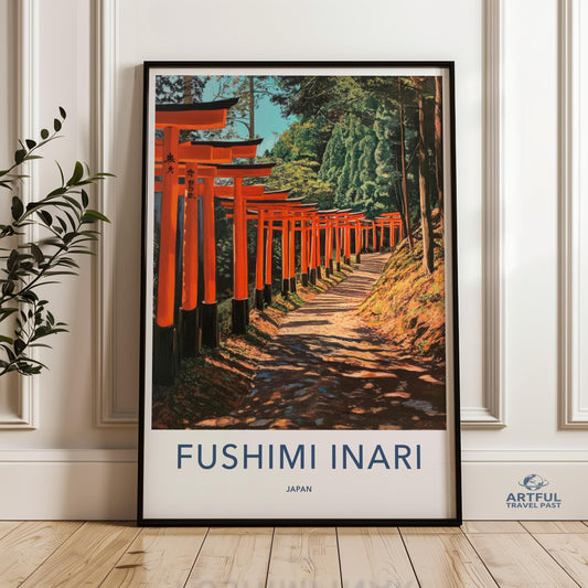Fushimi Inari Poster - Japan Wall Art
