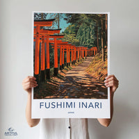 Fushimi Inari Poster - Japan Wall Art