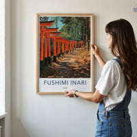 Fushimi Inari Poster - Japan Wall Art