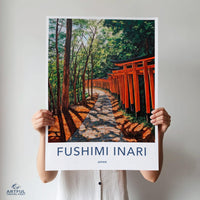 Fushimi Inari Poster - Japan Wall Art