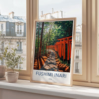 Fushimi Inari Poster - Japan Wall Art