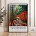 Fushimi Inari Poster - Japan Wall Art