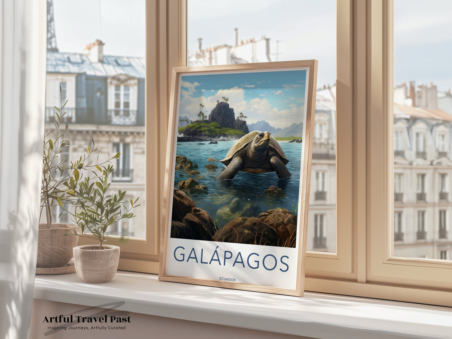 Galápagos Islands Poster | Animal Print | Ecuador Wall Art