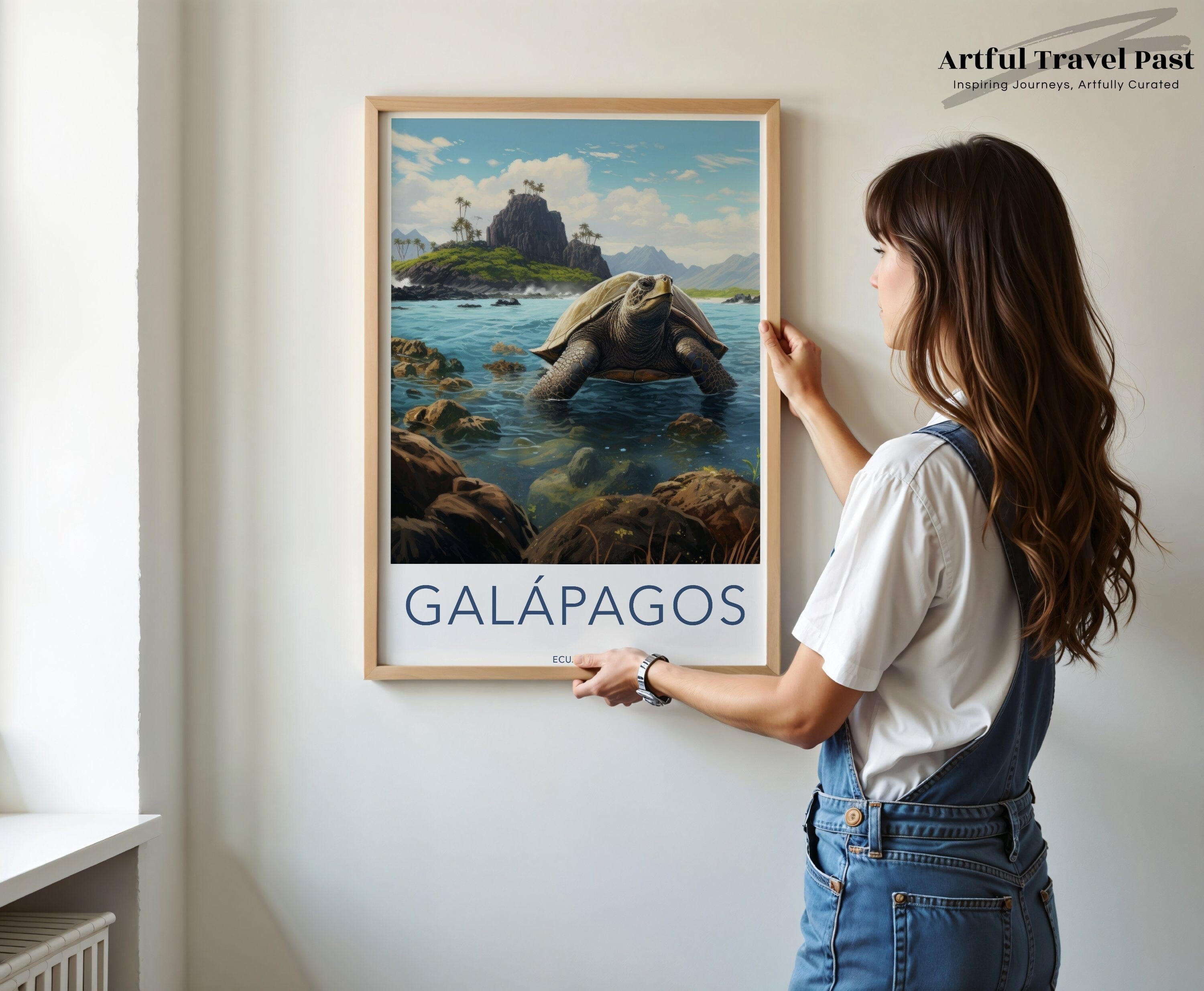 Galápagos Islands Poster | Animal Print | Ecuador Wall Art