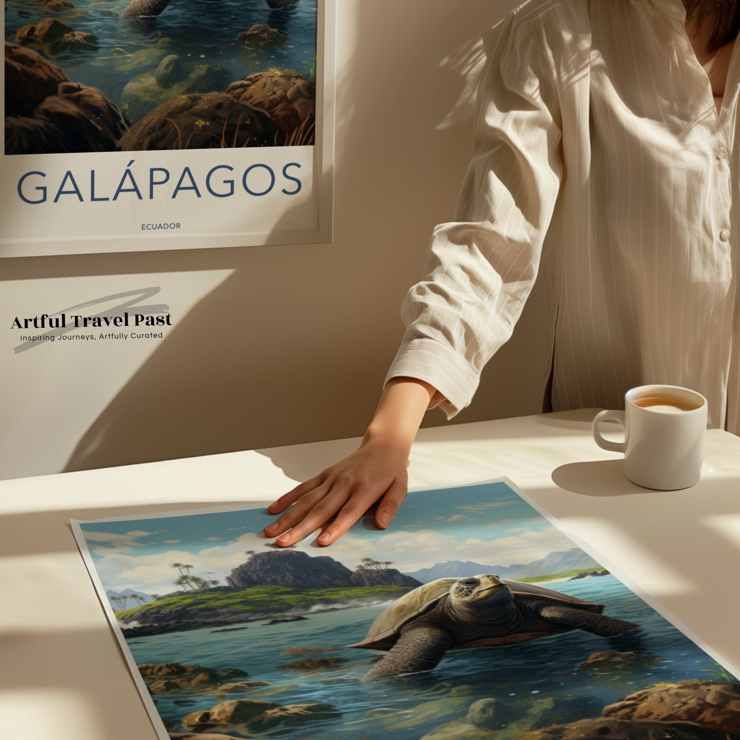 Galápagos Islands Poster | Animal Print | Ecuador Wall Art