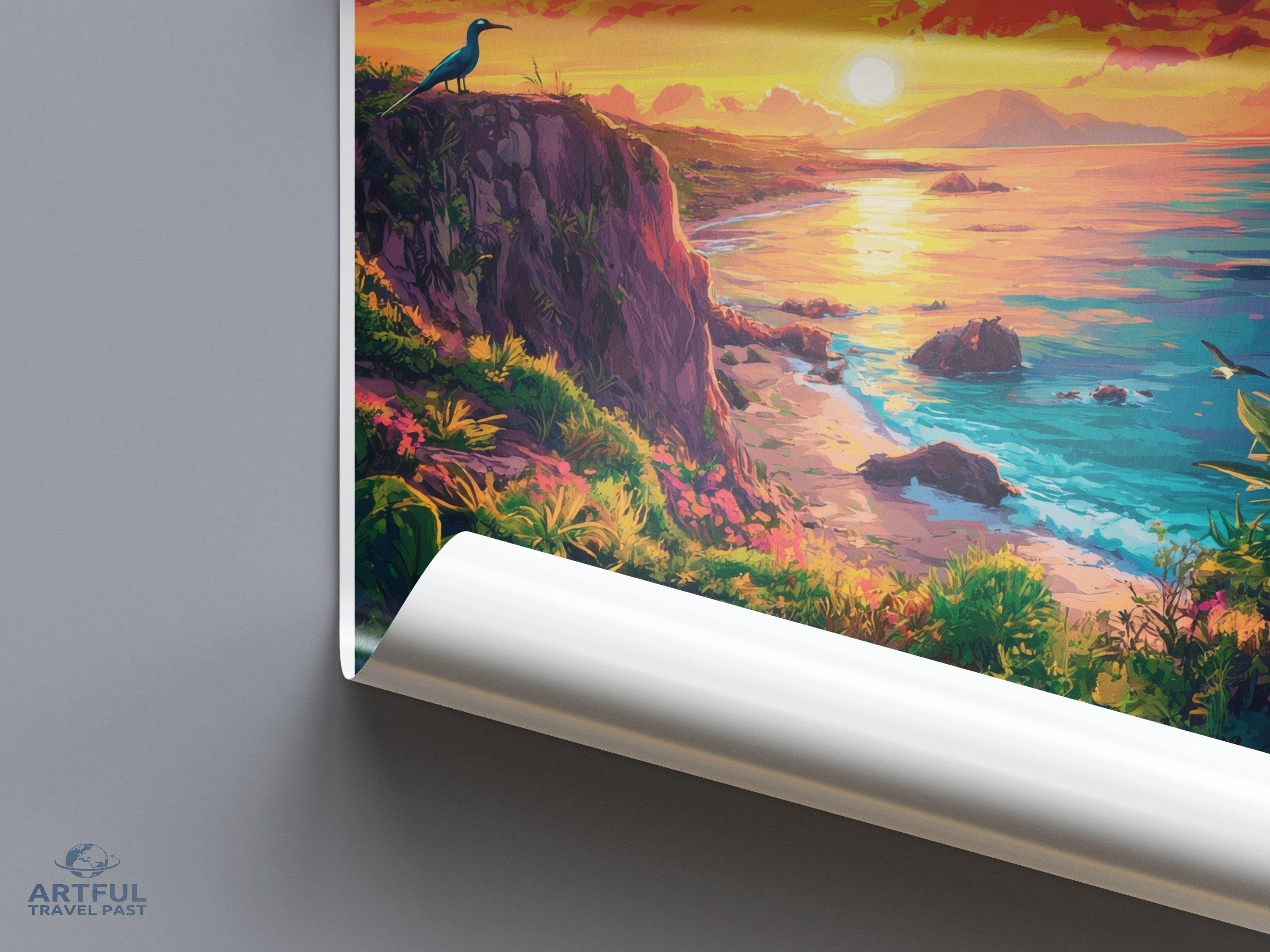 Galápagos Islands Poster - Ecuador Wall Art