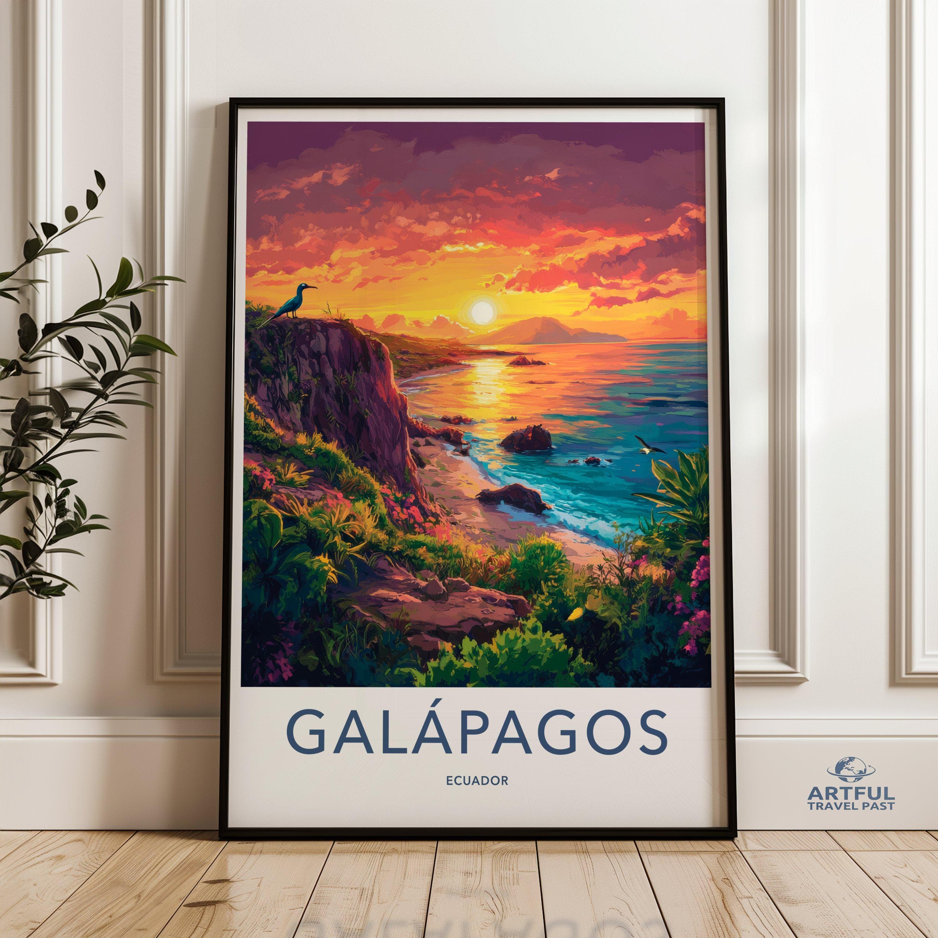 Galápagos Islands Poster - Ecuador Wall Art