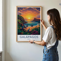 Galapagos Islands Poster - Ecuador Wall Art