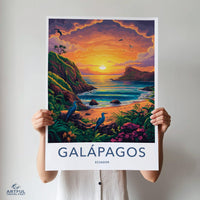 Galapagos Islands Poster - Ecuador Wall Art