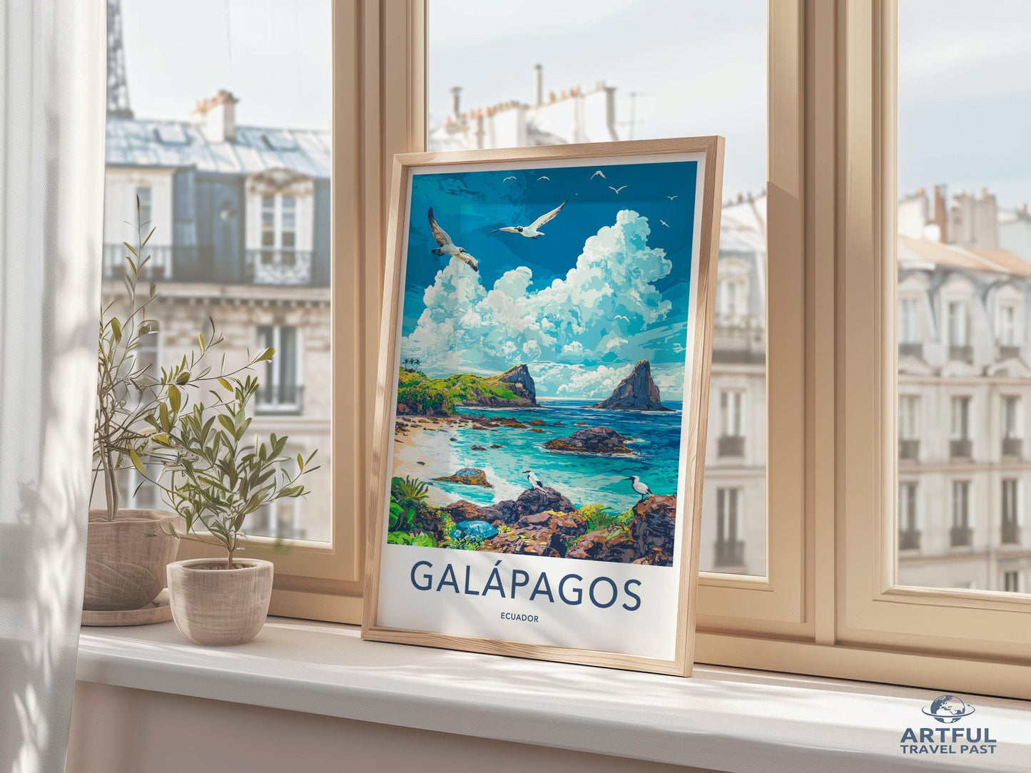 Galápagos Islands Poster - Ecuador Wall Art