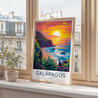 Galápagos Islands Poster - Ecuador Wall Art
