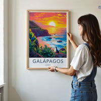 Galápagos Islands Poster - Ecuador Wall Art